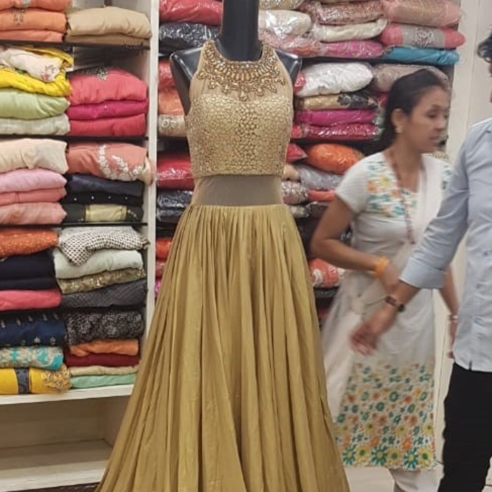 Gold Ball Gown